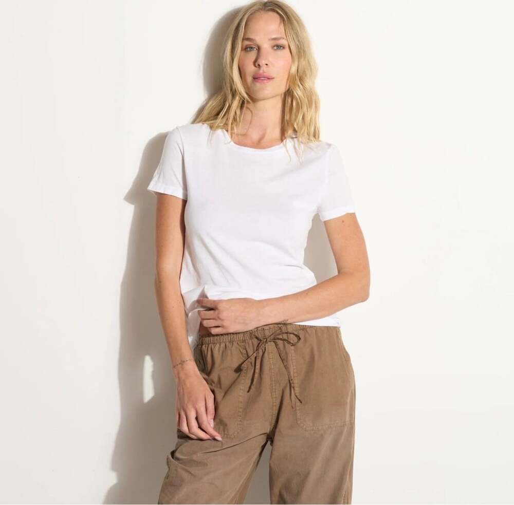 2x Rowan White Round Neck & V-Neck T-Shirt — image 3 of 8